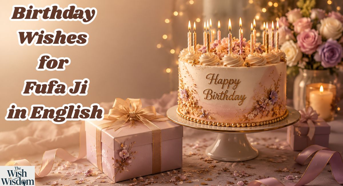 Birthday Wishes for Fufa Ji in English