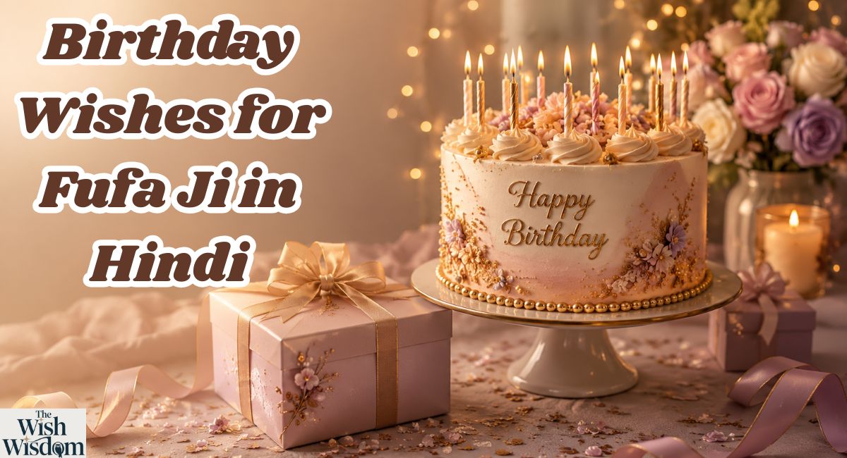 Birthday Wishes for Fufa Ji in Hindi