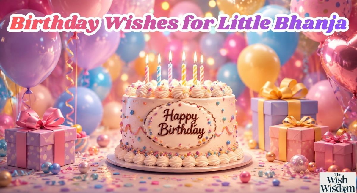 Birthday Wishes for Little Bhanja