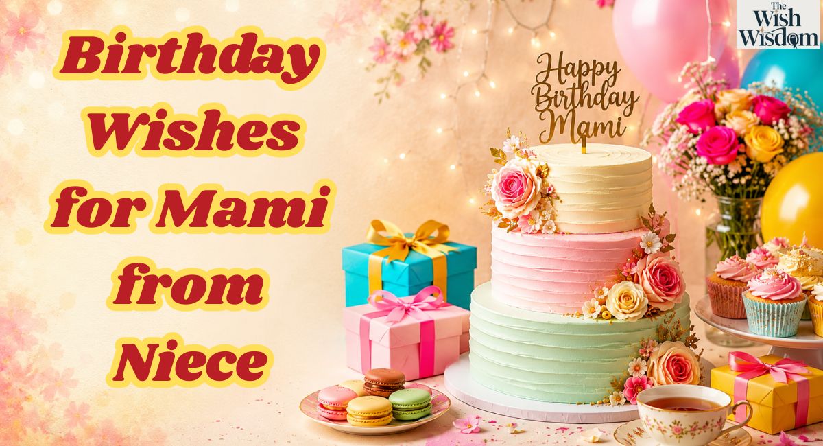 Birthday Wishes for Mami from Niece