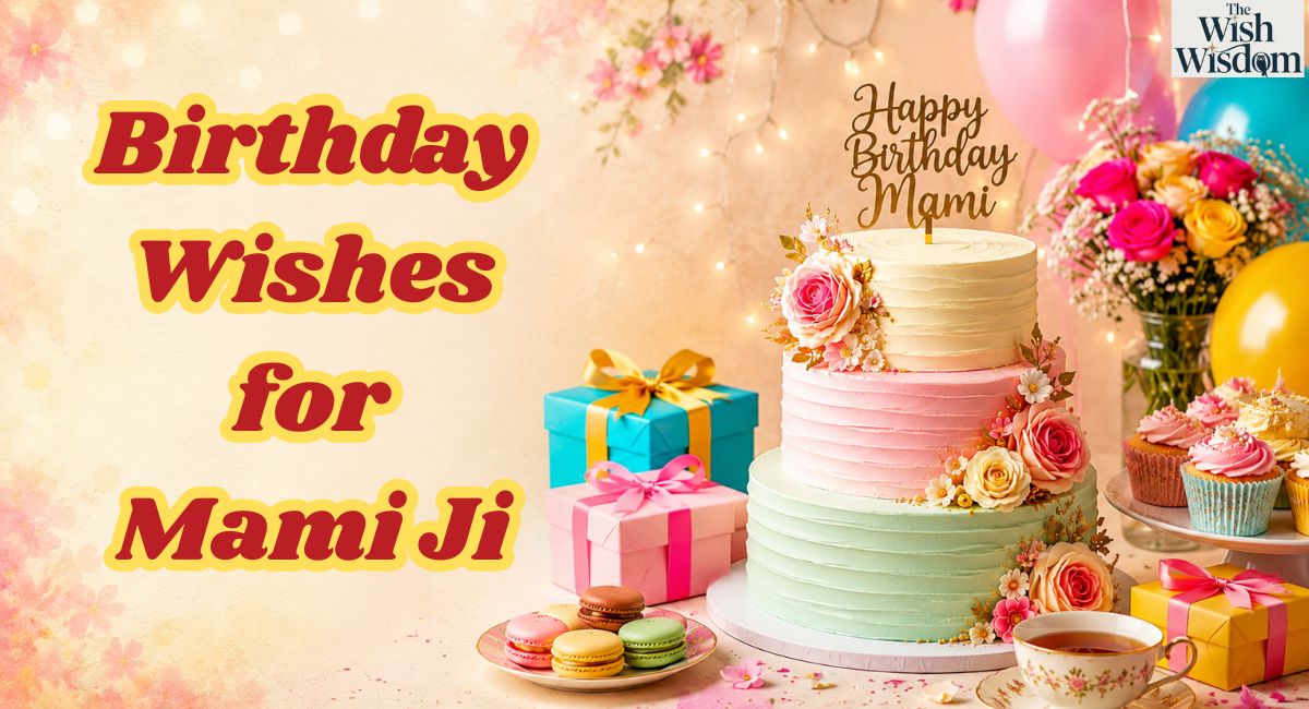 Birthday Wishes for Mami Ji