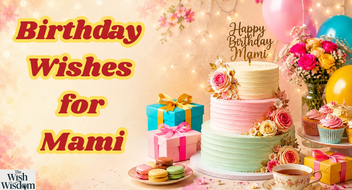 Birthday Wishes for Mami