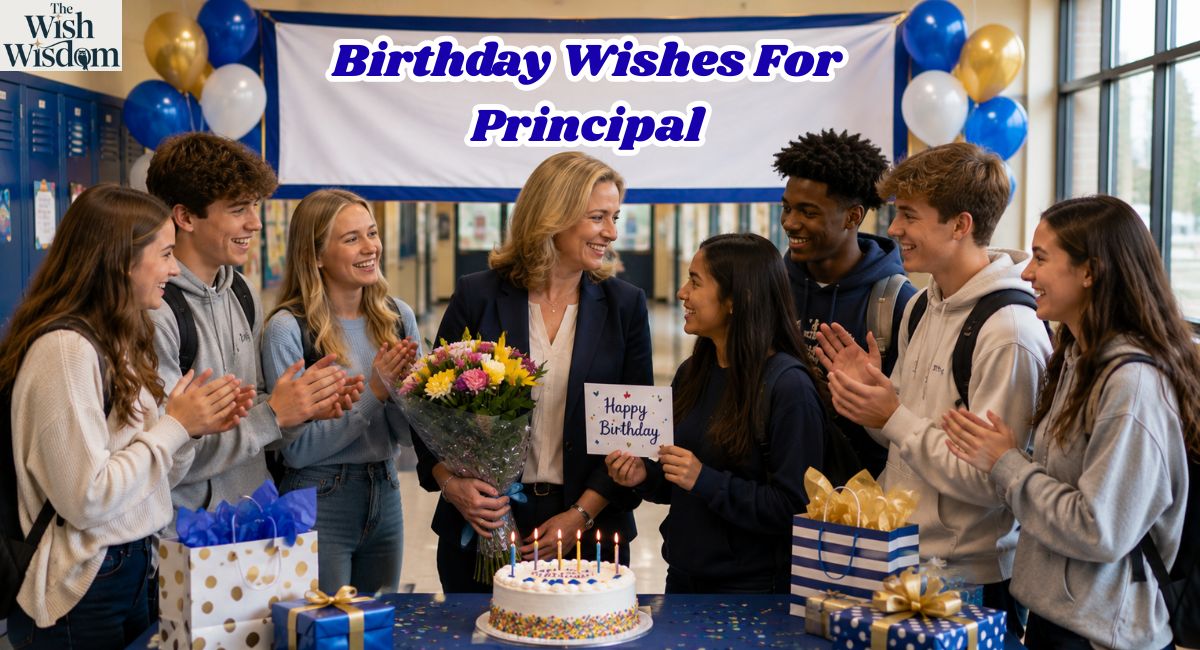 Birthday Wishes For Principal