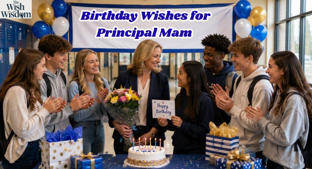 Birthday Wishes for Principal Mam