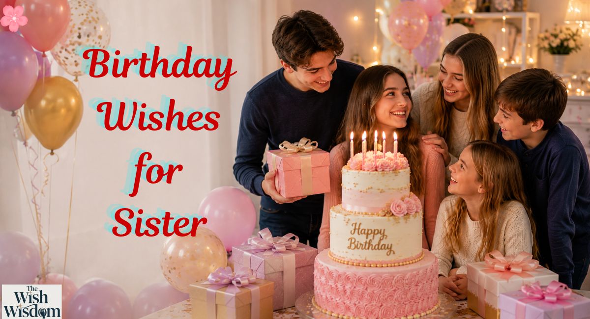 Birthday Wishes for Sister