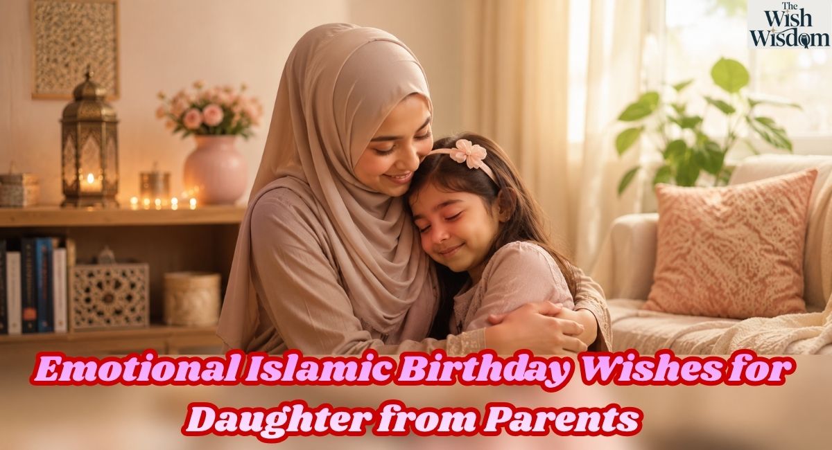 Emotional Islamic Birthday Wishes for Daughter from Parents