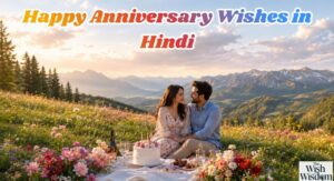 Happy Anniversary Wishes in Hindi