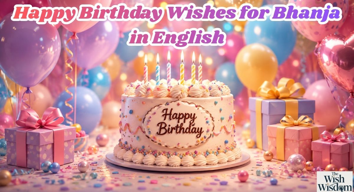 Happy Birthday Wishes for Bhanja in English