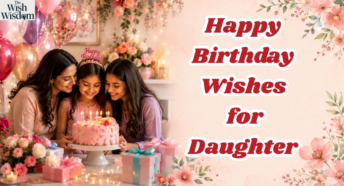 Happy Birthday Wishes for Daughter