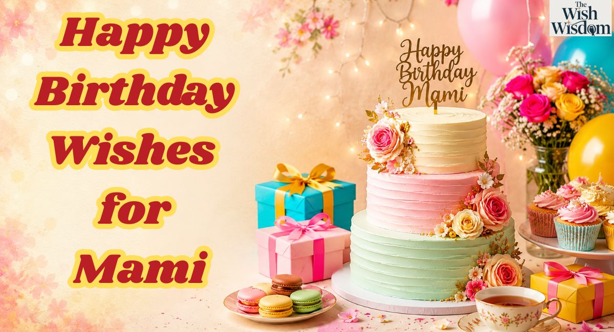 Happy Birthday Wishes for Mami
