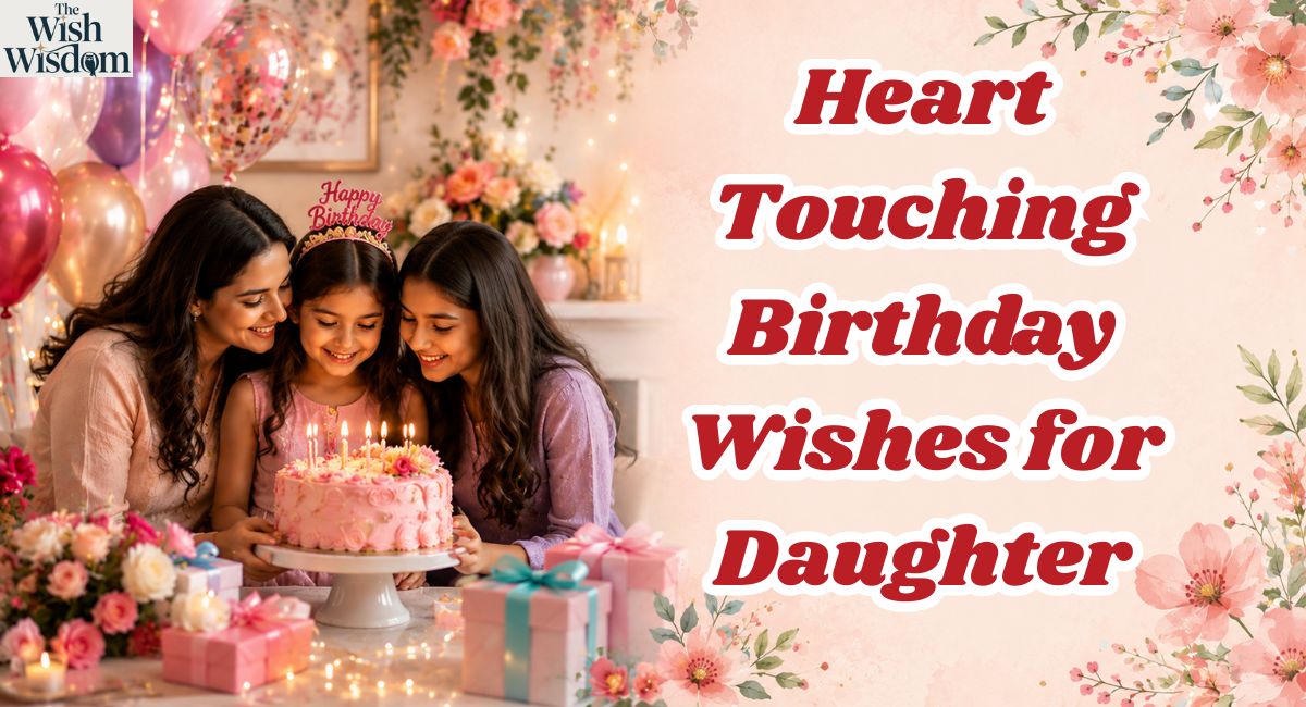 Heart Touching Birthday Wishes for Daughter