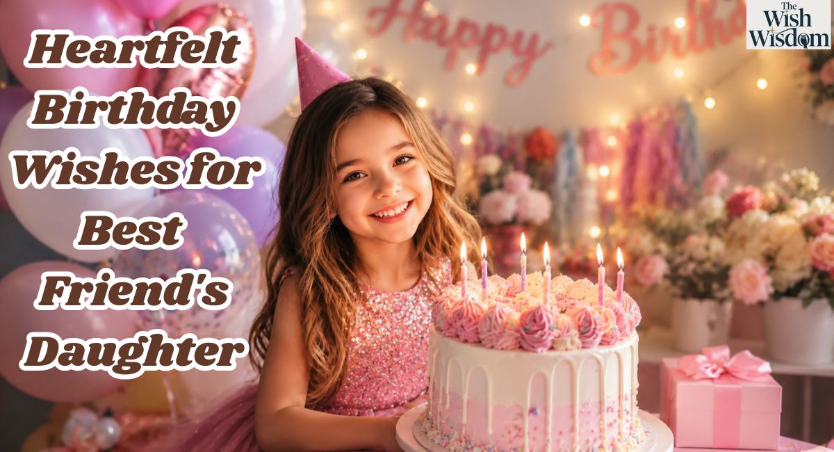 Heartfelt Birthday Wishes for Best Friend's Daughter