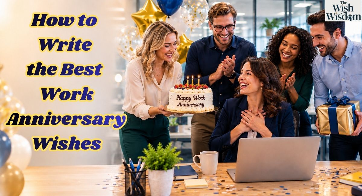 How to Write the Best Work Anniversary Wishes
