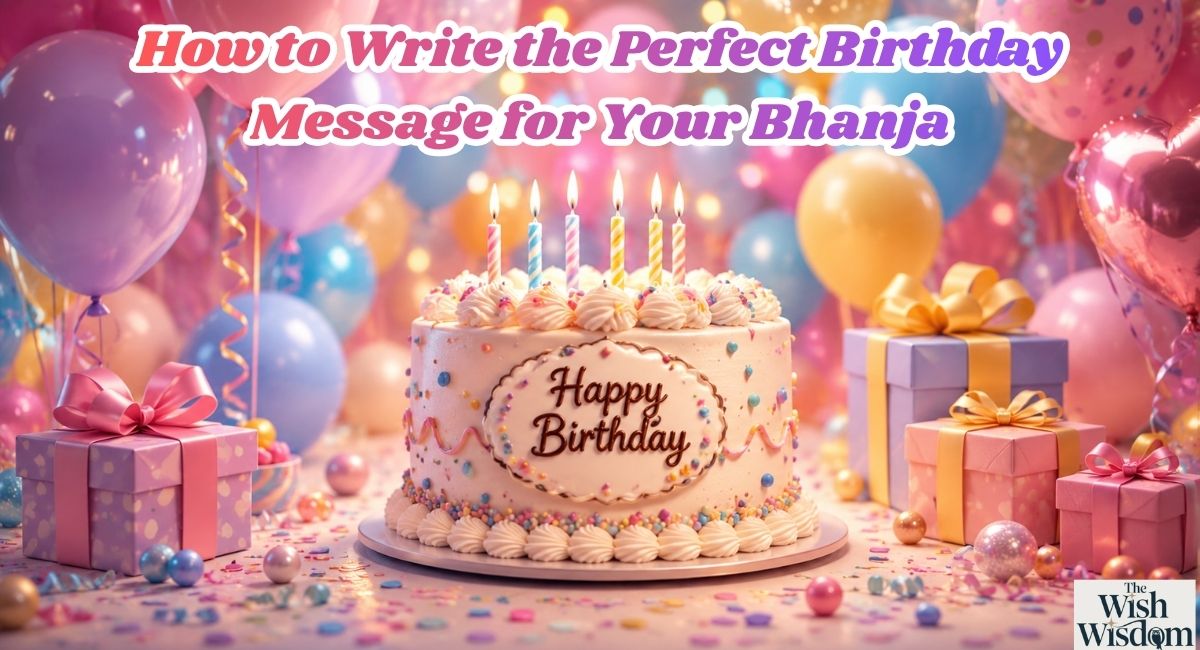How to Write the Perfect Birthday Message for Your Bhanja