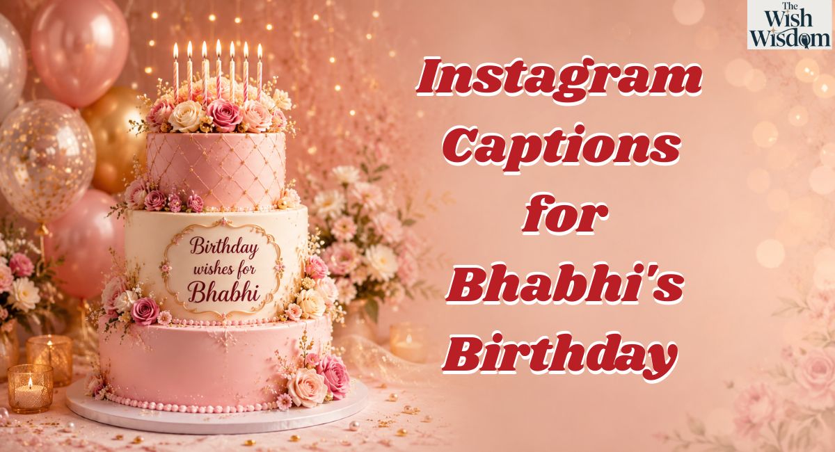 Instagram Captions for Bhabhi's Birthday