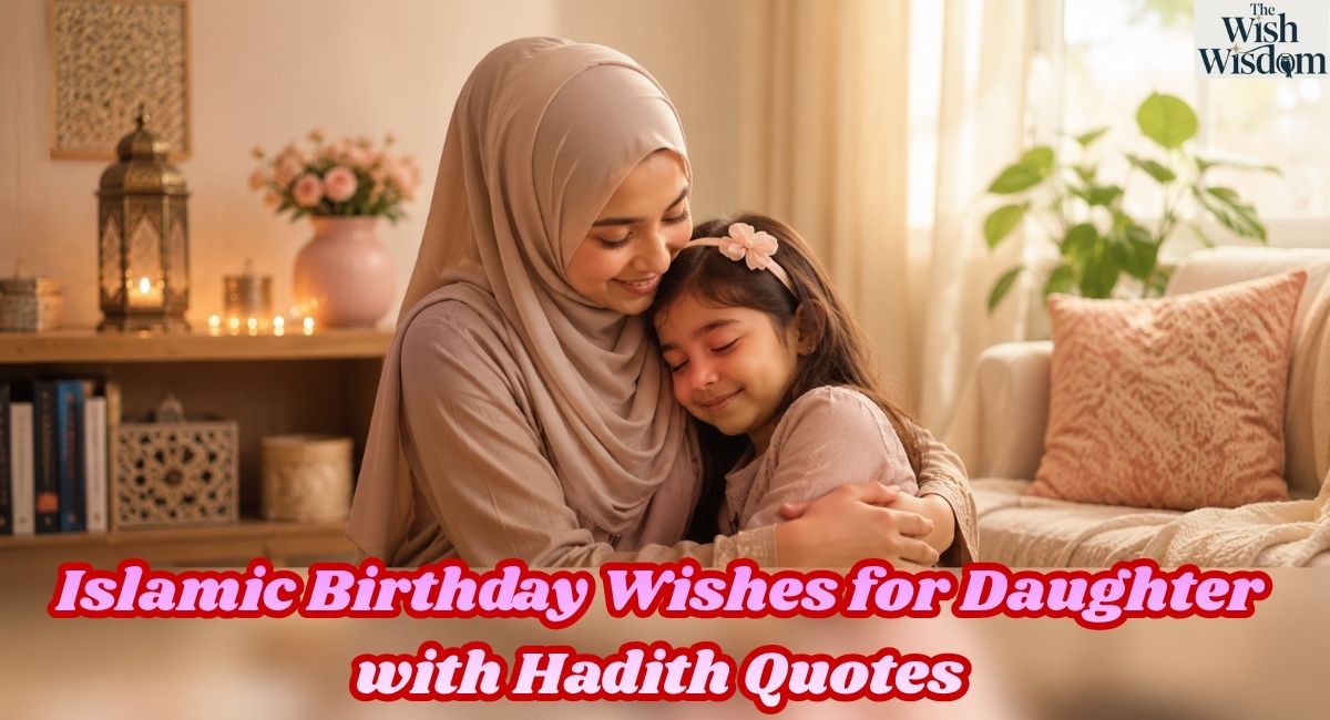 Islamic Birthday Wishes for Daughter with Hadith Quotes
