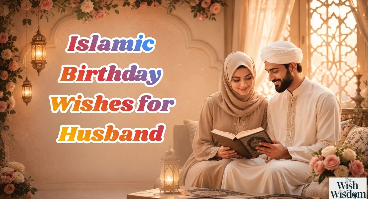 Islamic Birthday Wishes for Husband
