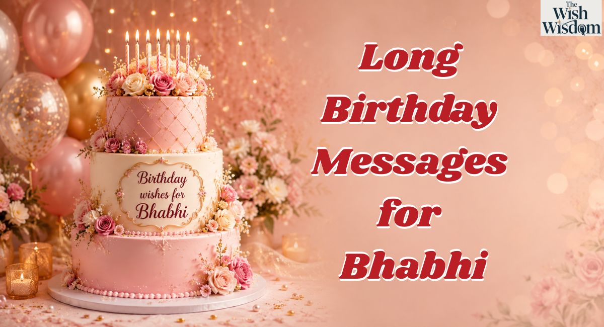 Long Birthday Messages for Bhabhi