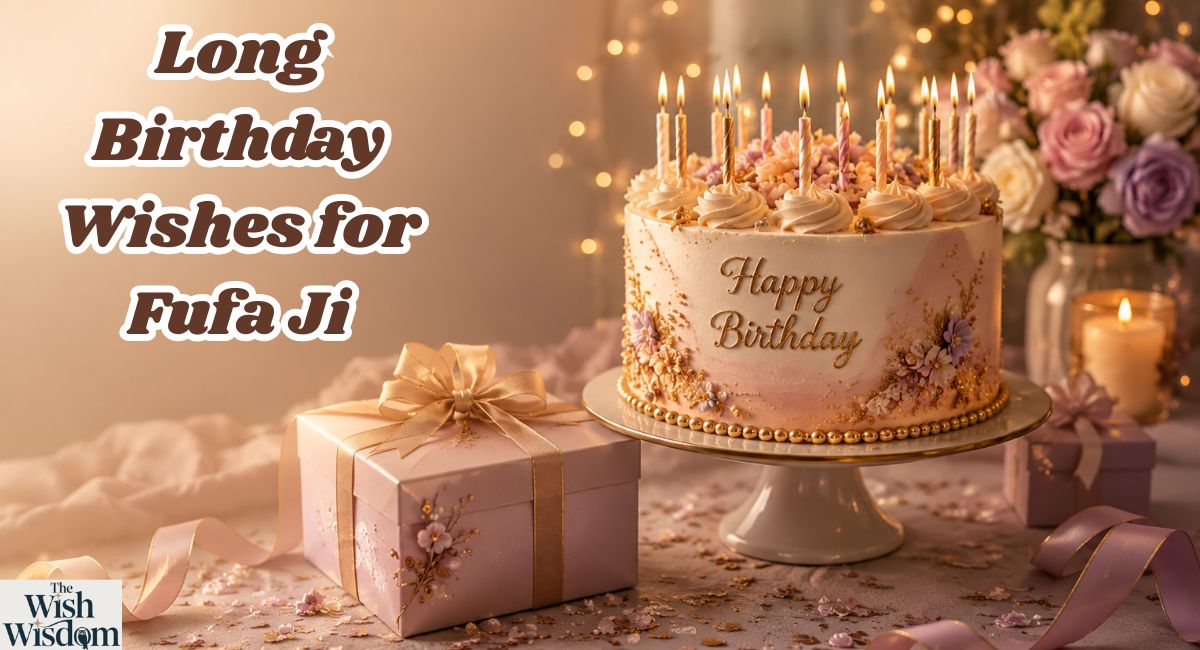 Long Birthday Wishes for Fufa Ji