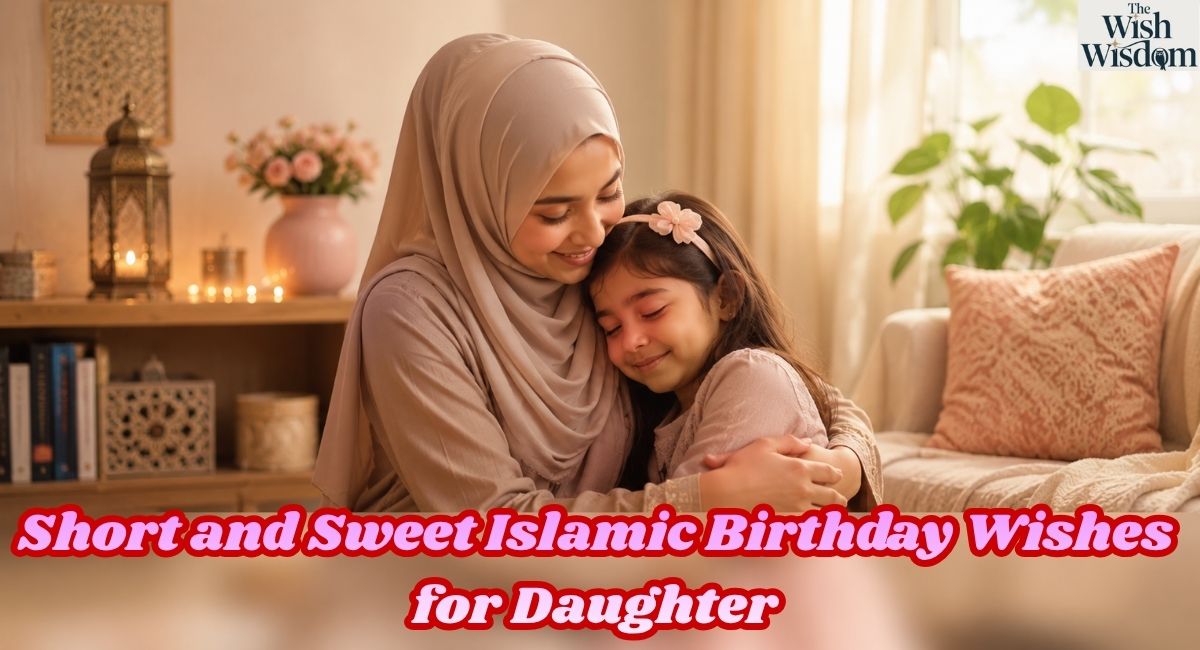 Short and Sweet Islamic Birthday Wishes for Daughter