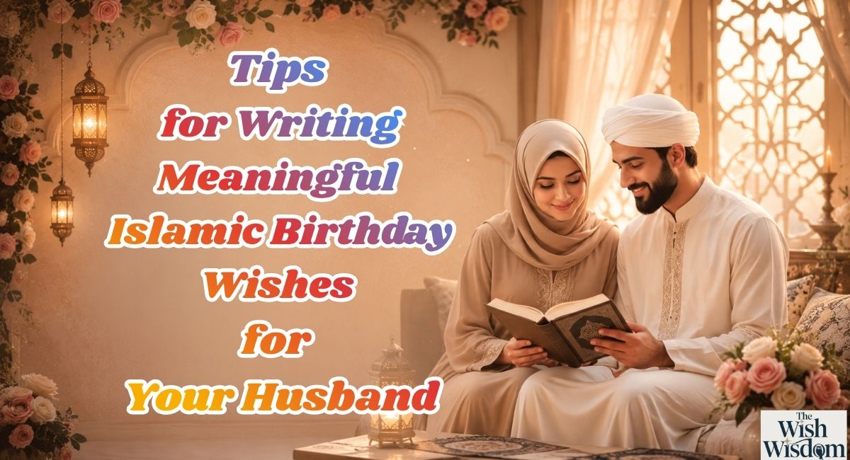 Tips for Writing Meaningful Islamic Birthday Wishes for Your Husband