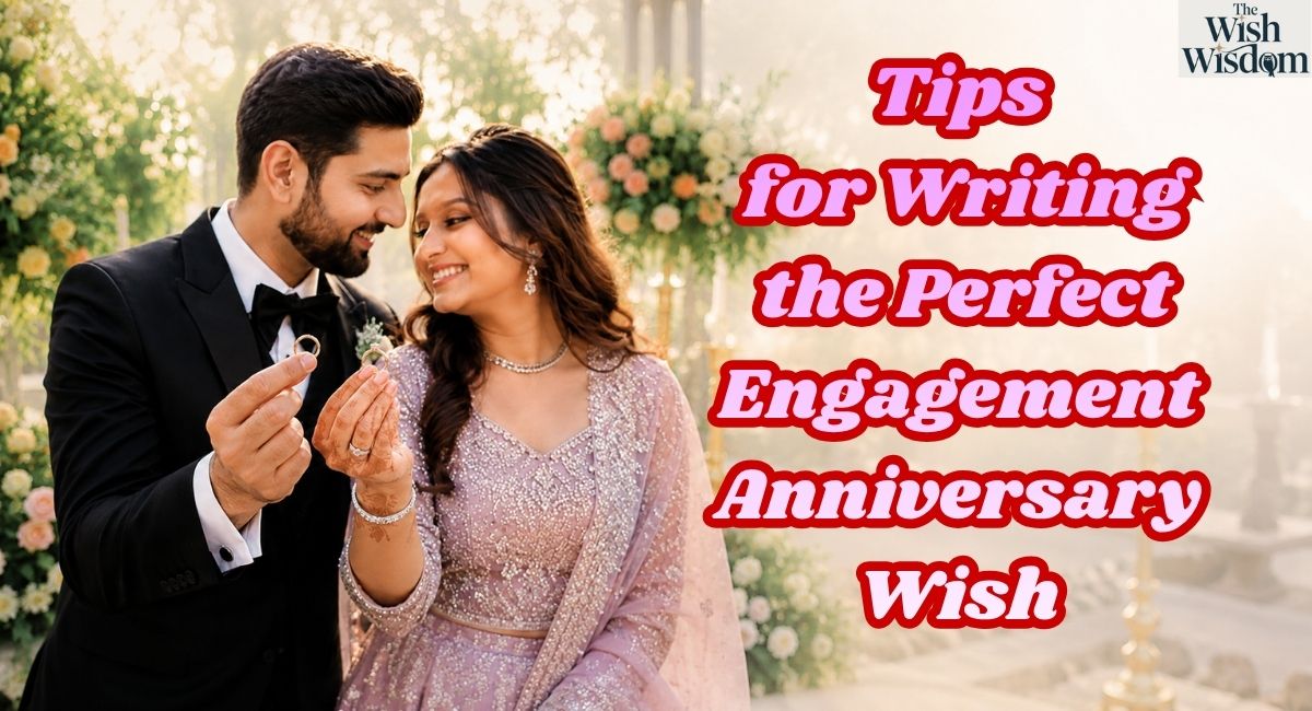Tips for Writing the Perfect Engagement Anniversary Wish