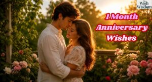 1 Month Anniversary Wishes