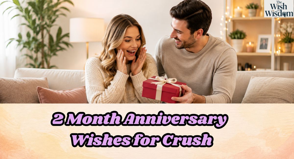2 Month Anniversary Wishes for Crush