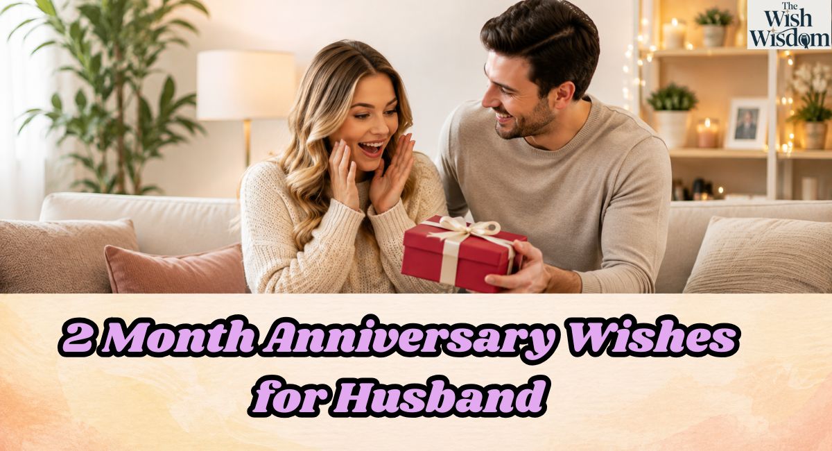 2 Month Anniversary Wishes for Husband