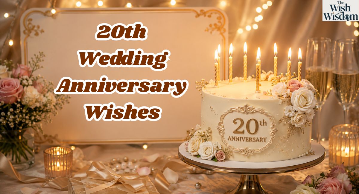 20th Wedding Anniversary Wishes