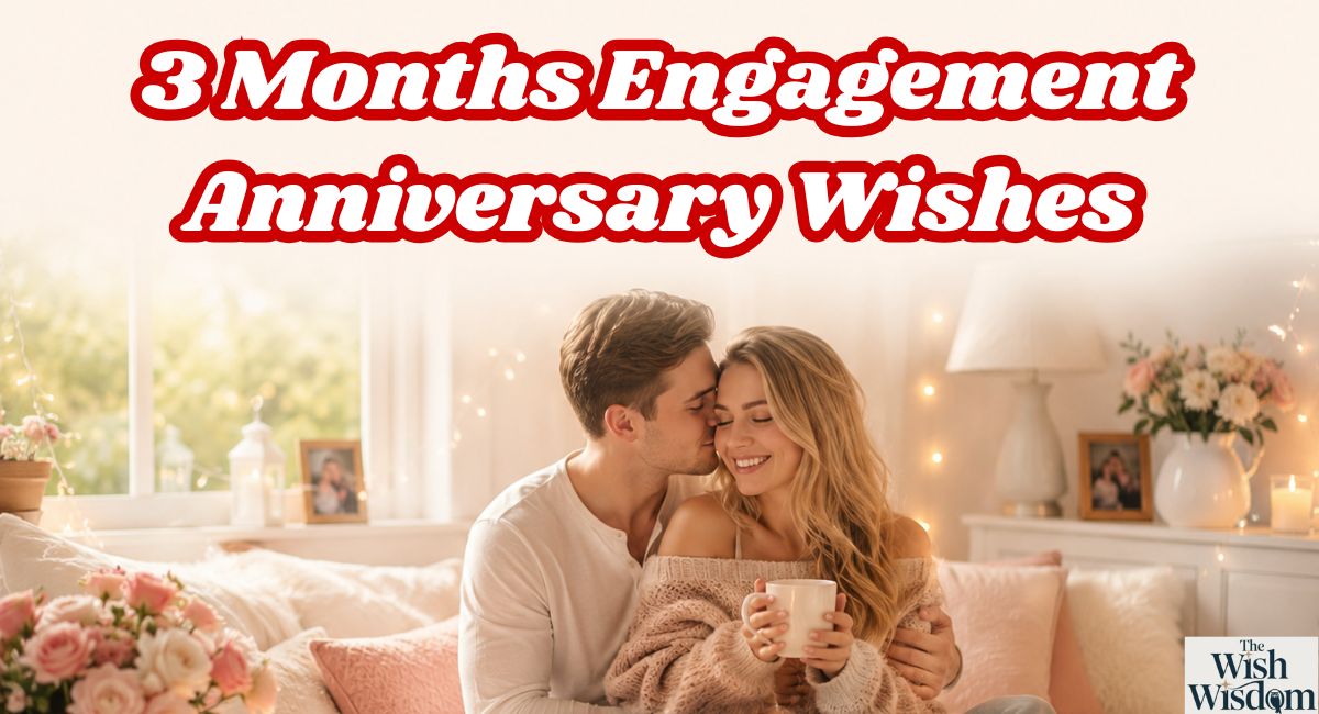 3 Months Engagement Anniversary Wishes