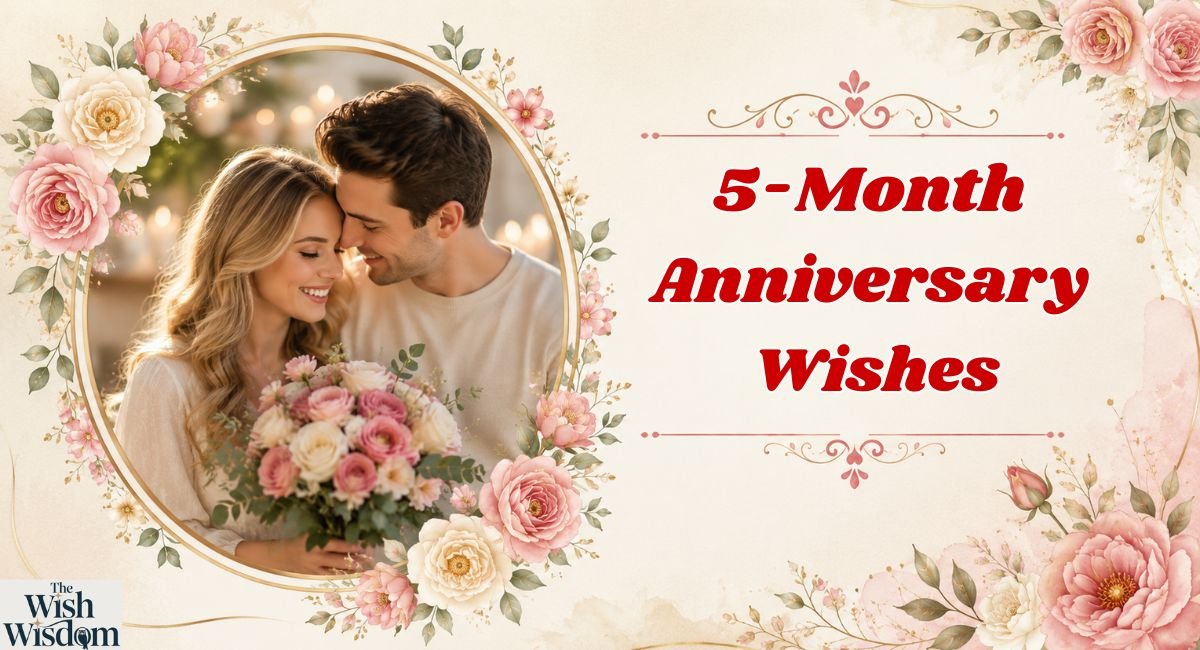 5-Month Anniversary Wishes