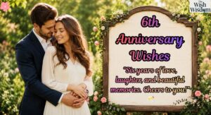 6th Anniversary Wishes