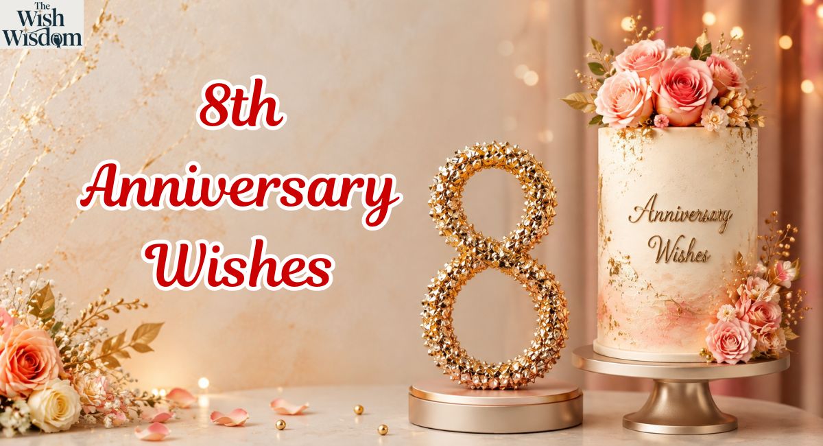 8th Anniversary Wishes