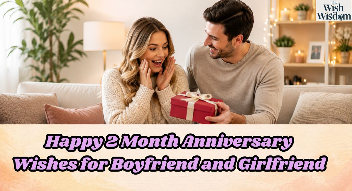 Happy 2 Month Anniversary Wishes for Boyfriend and Girlfriend
