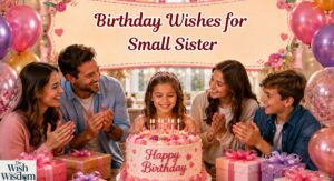 Birthday Wishes for Small Sister