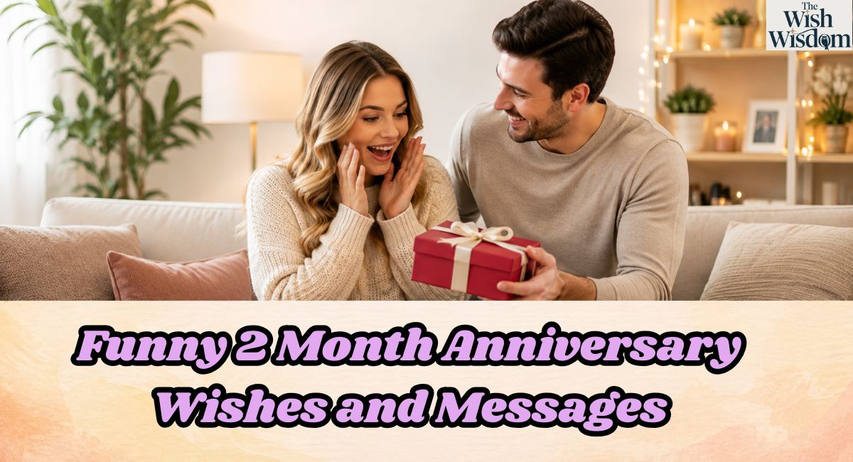 Funny 2 Month Anniversary Wishes and Messages