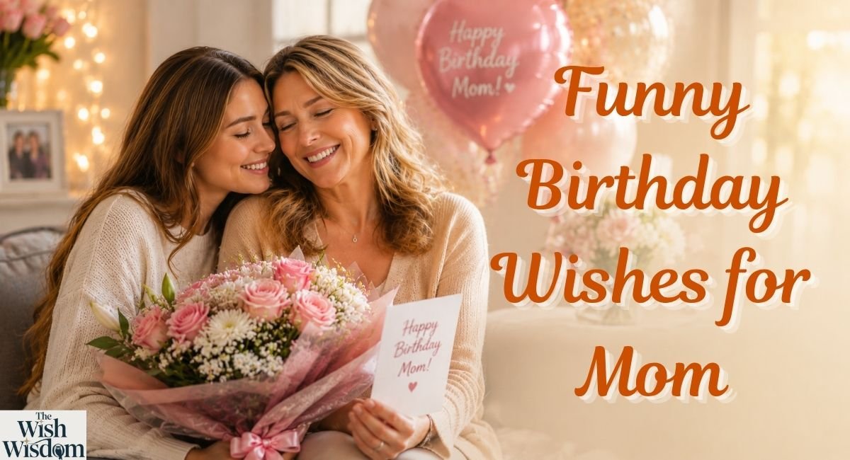 Funny Birthday Wishes for Mom
