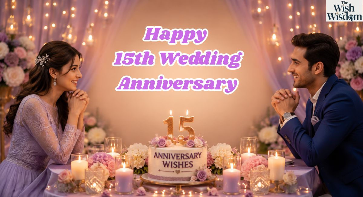 Happy 15th Wedding Anniversary