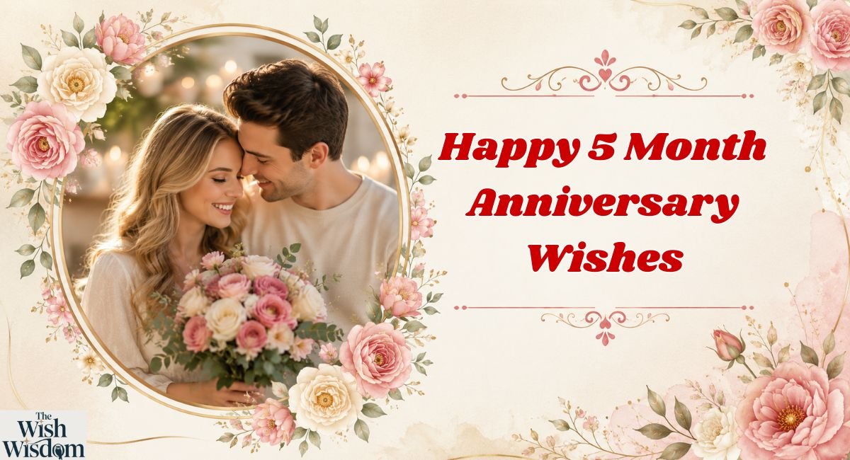 Happy 5 Month Anniversary Wishes