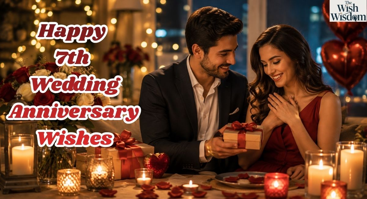 Happy 7th Wedding Anniversary Wishes