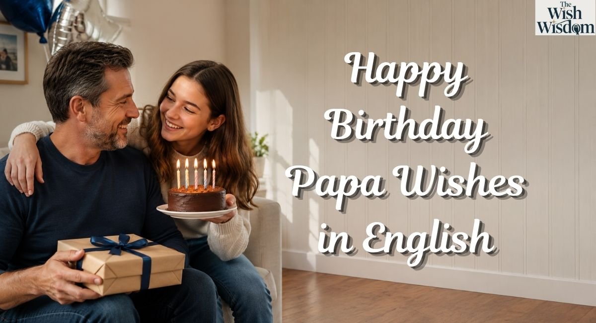 Happy Birthday Papa Wishes in English