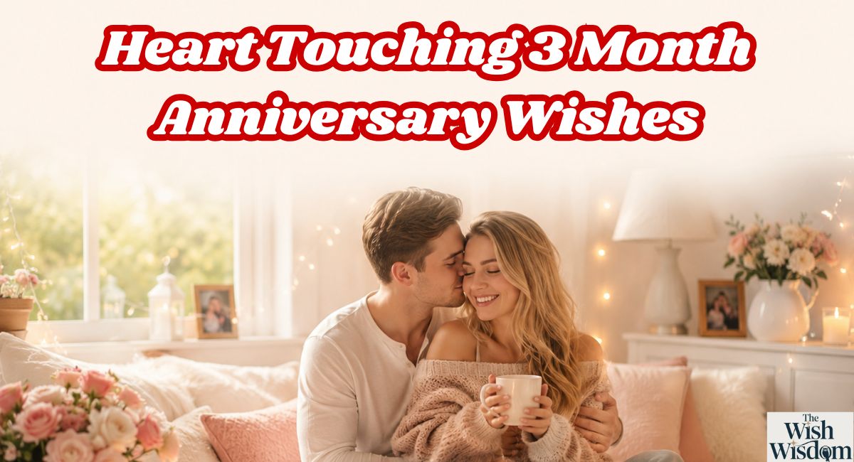 Heart Touching 3 Month Anniversary Wishes
