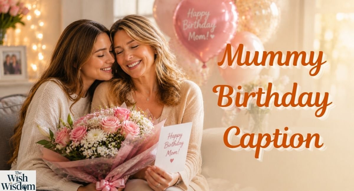Mummy Birthday Caption
