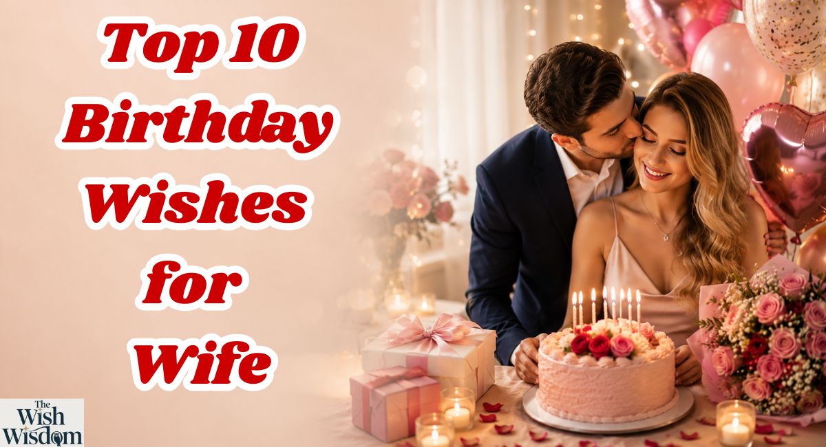 Top 10 Birthday Wishes for Wife
