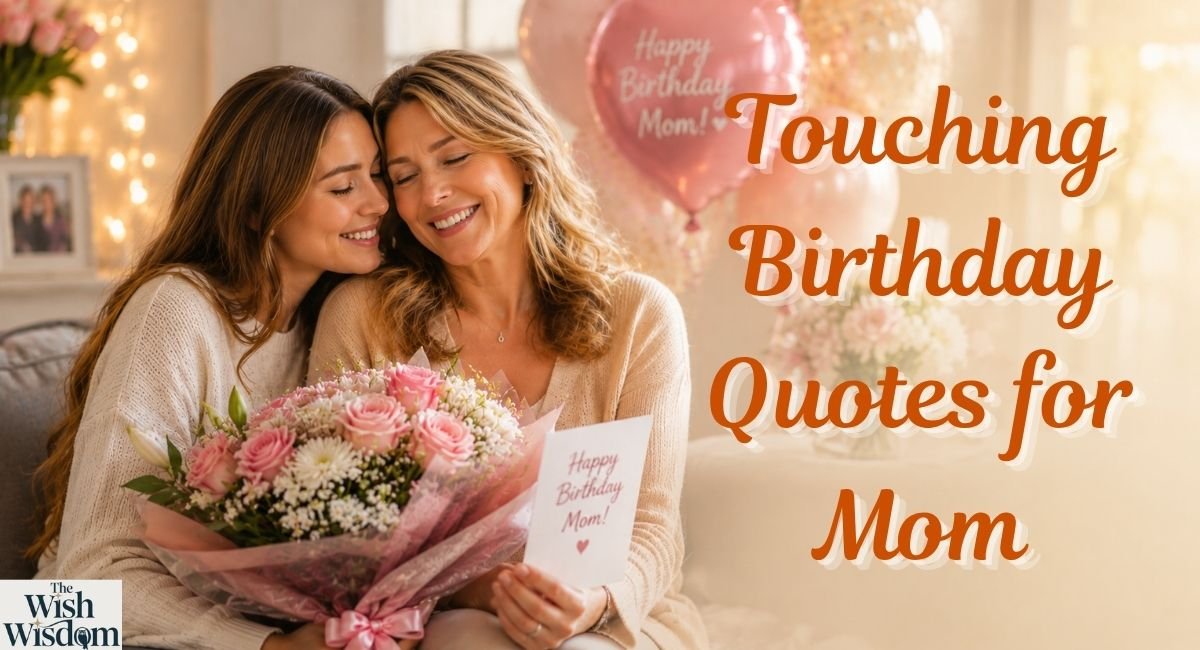 Touching Birthday Quotes for Mom