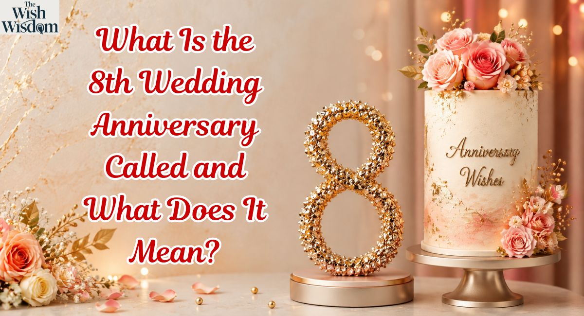 What Is the 8th Wedding Anniversary Called and What Does It Mean?