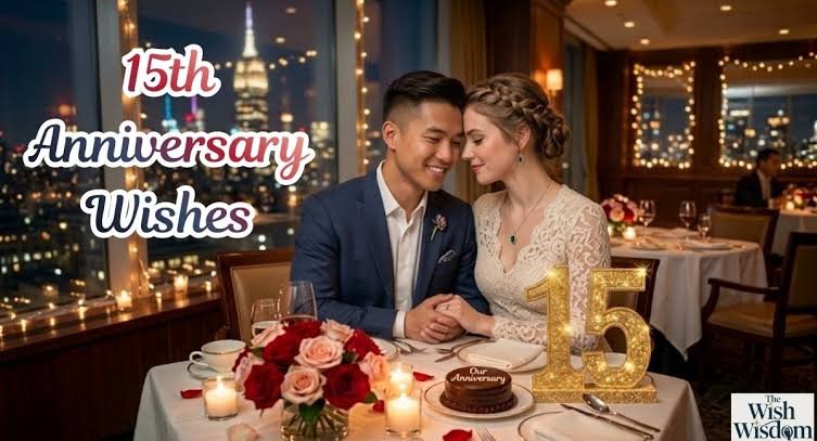 15th Anniversary Wishes